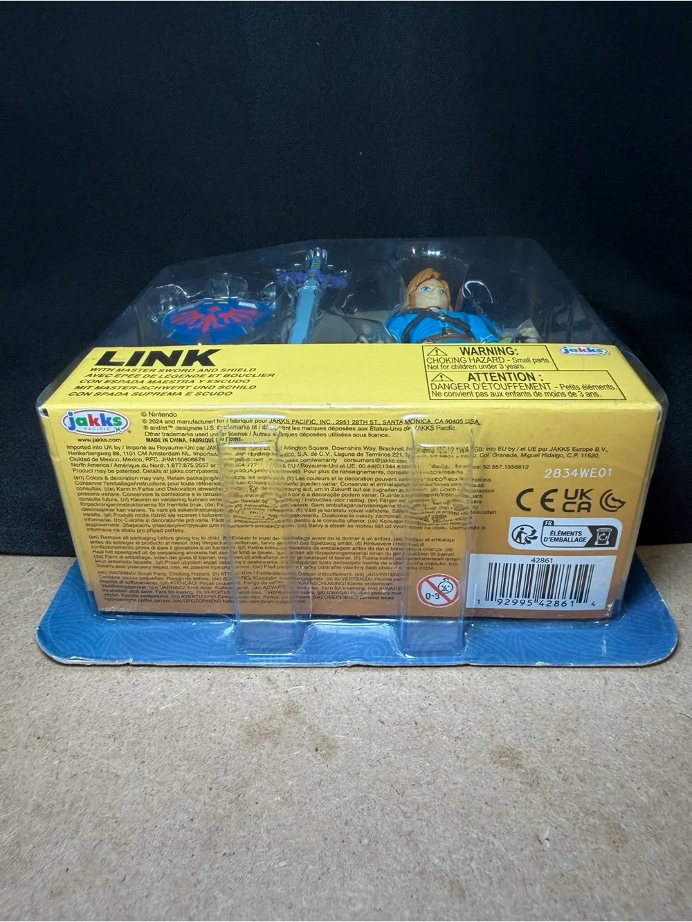 Link with Master Sword & Shield The Legend of Zelda Jakks Pacific